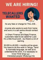 Calling job from home, Read posted Picture