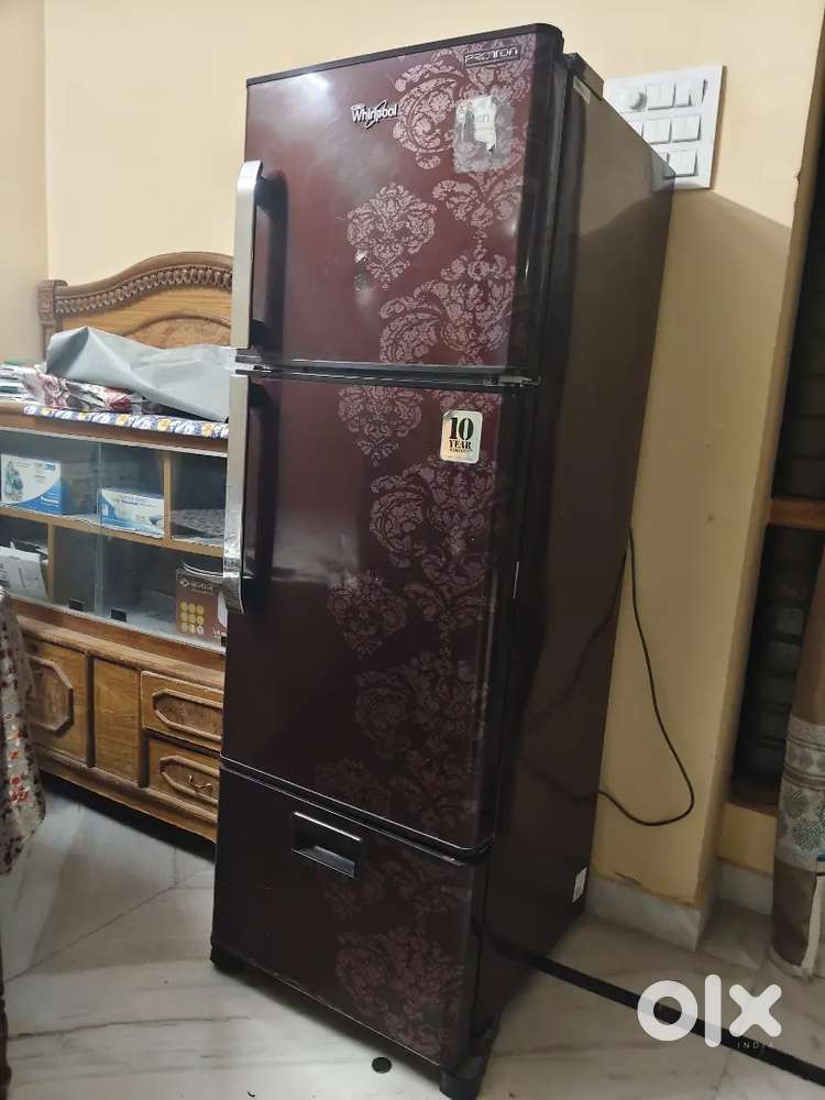 Whirlpool 3 door fridge