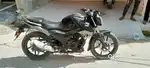 TVS RAIDER 125CC Black split seat