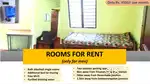 Single bath attached room for gents on monthly rent.