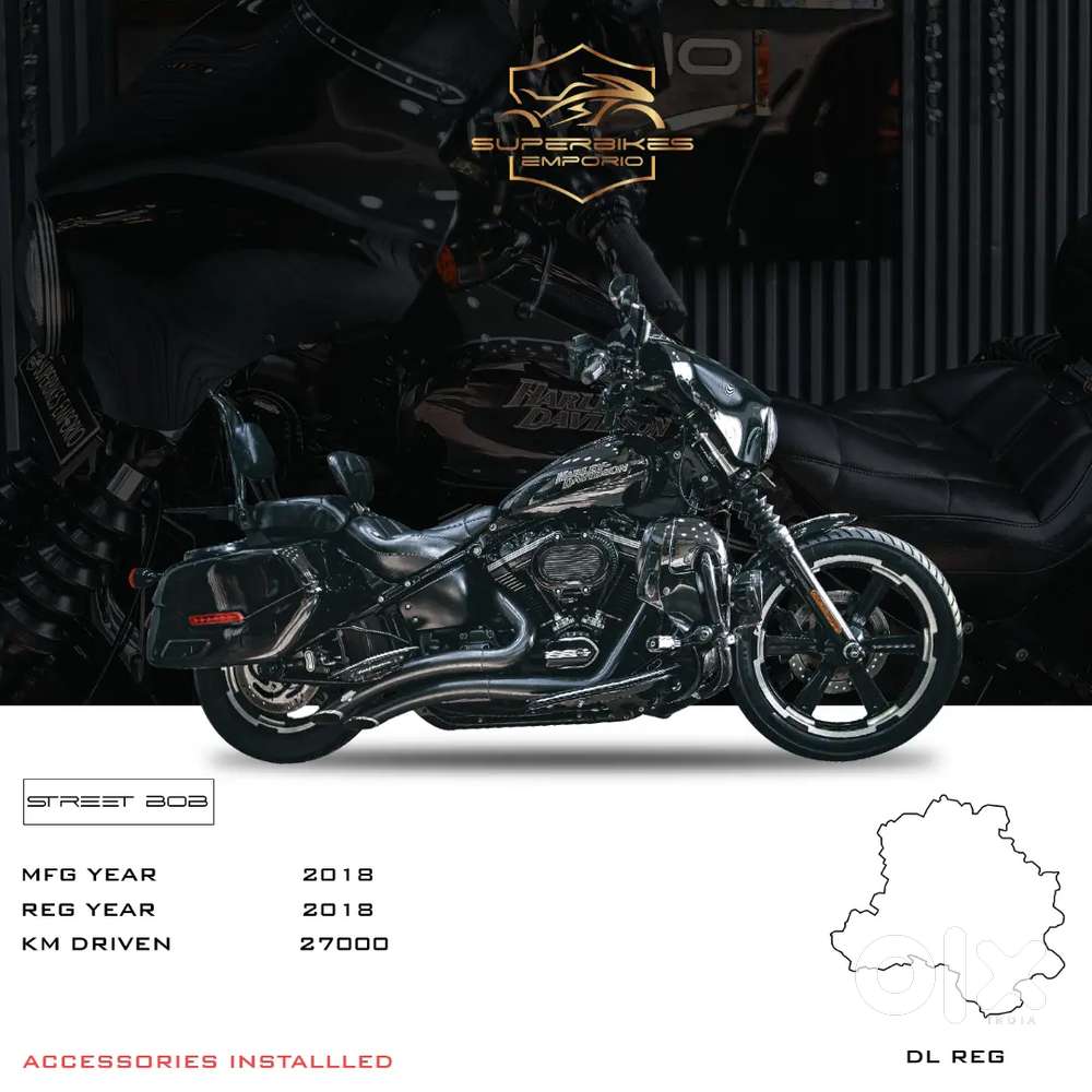 Harley Davidson StreetBob 107 Fully Loaded