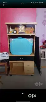 Tv stand with steps