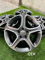 AUDI ALLOY WHEELS 112 PCD17 INCH (GOOD CONDITION)
