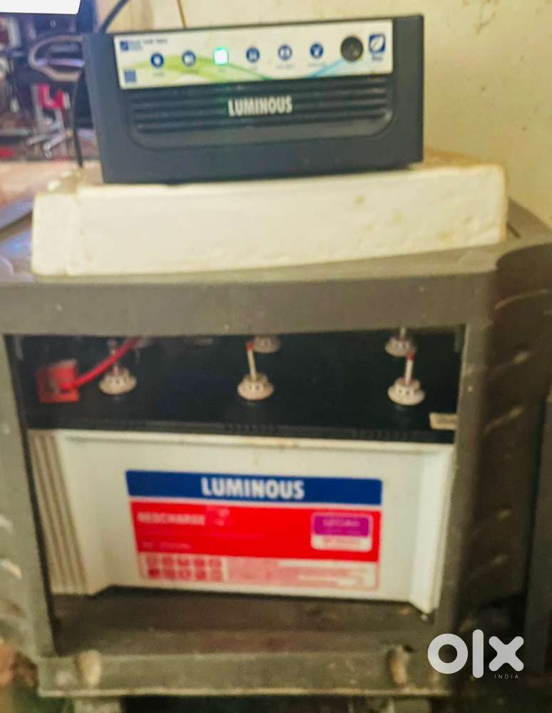 Luminous Inverter + Battery Combo (Excellent Condition)