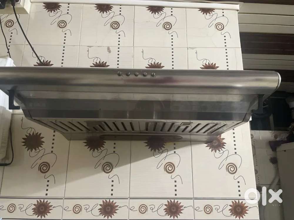 Modern Silver Chimney - Perfect Working Condition