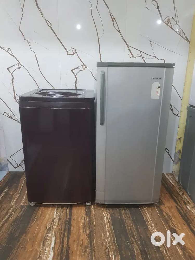 Samsung 192 refrigerator and fully automatic washing machine 144+