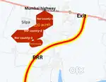 Mumbai Highway facing Sangareddy RRR just 1km DTCP with Rera bank loan