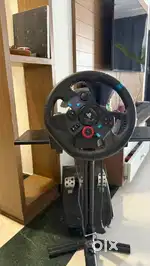 Logitech G 29 steering wheel and pedals with Nitho Drive Pro Stand 3