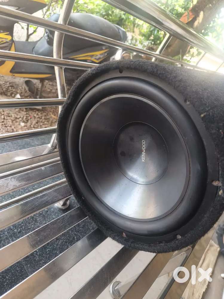 Kenwood 12 subwoofer with bass tube