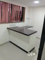 Fully furnished with parking office available for rent in malad west