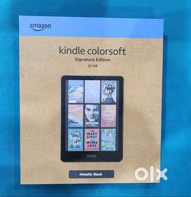 Amazon Kindle Colorsoft 32GB Signature Edition - Metallic Black Color