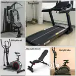 Fitness Equipments Treadmill Elliptical Cycle Low Price+Door Delivery