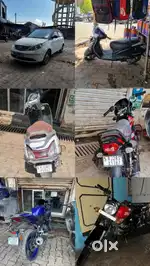 5 bike 1 car
