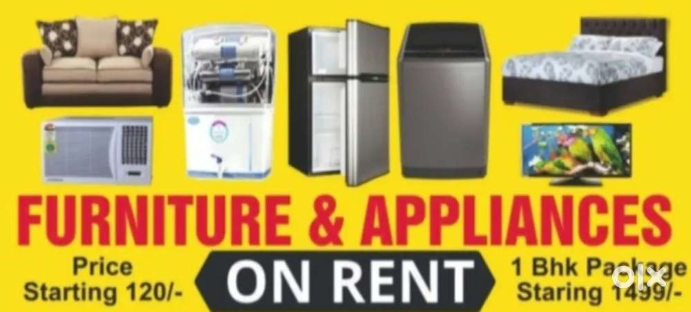 Furniture appliances on RENT
