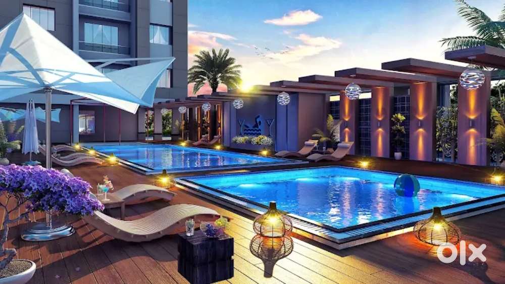 3Bhk New Unused Flat In Luxurious Project Vesu.