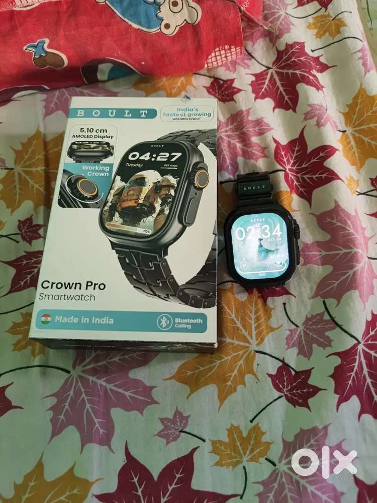 Boult crown pro smart watch