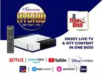 Division hybrid Android DVB set top box free dish