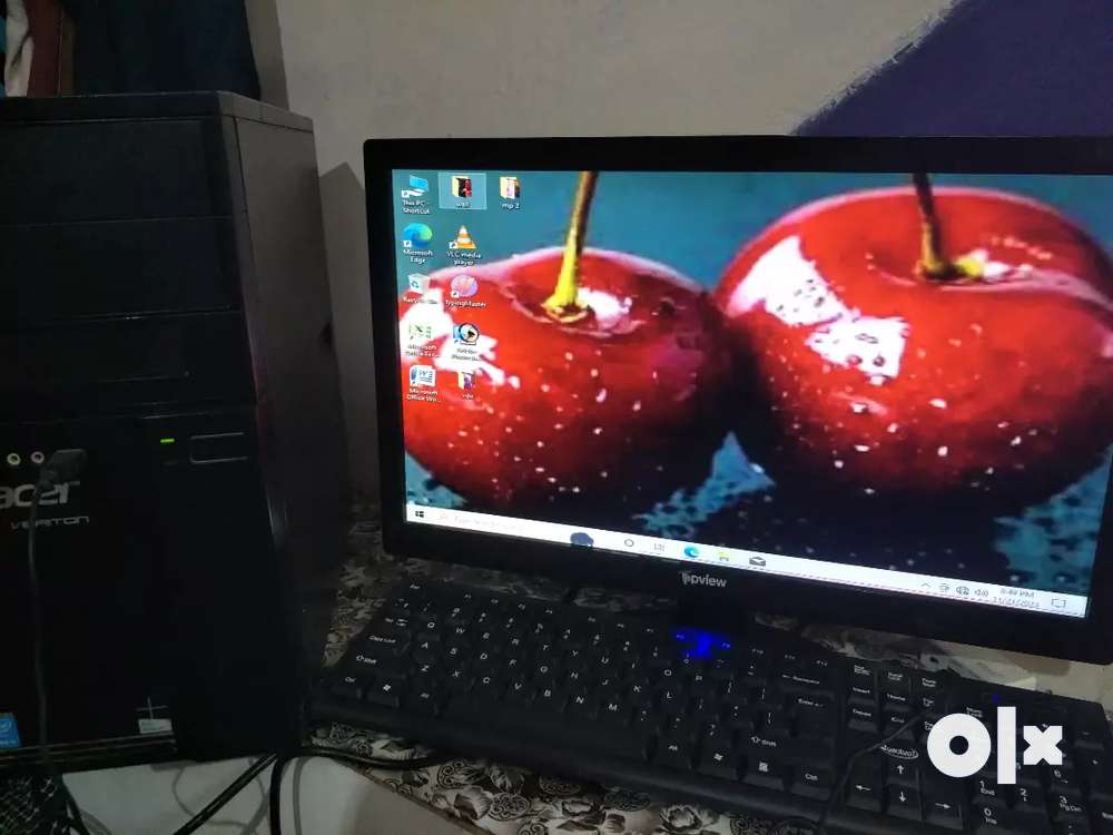 ACER CPU AND 19.5 INCHES LED MONITOR