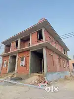 75 yards house with 3 bhk 2 washrooms, modular kitchen,glass railing