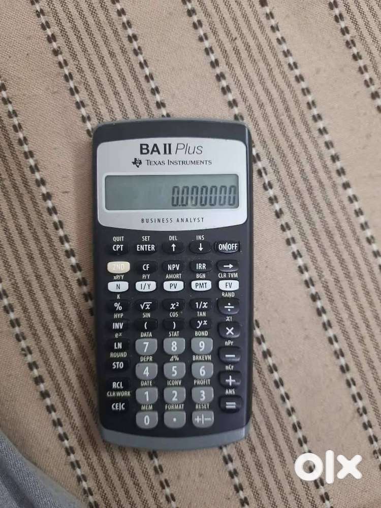 TAXES INSTRUMENTS BA 2+ CALCULATOR