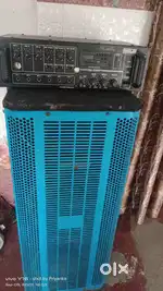 Ahuja SSA 250DP amplifier+ 450 watt speaker with cabinet