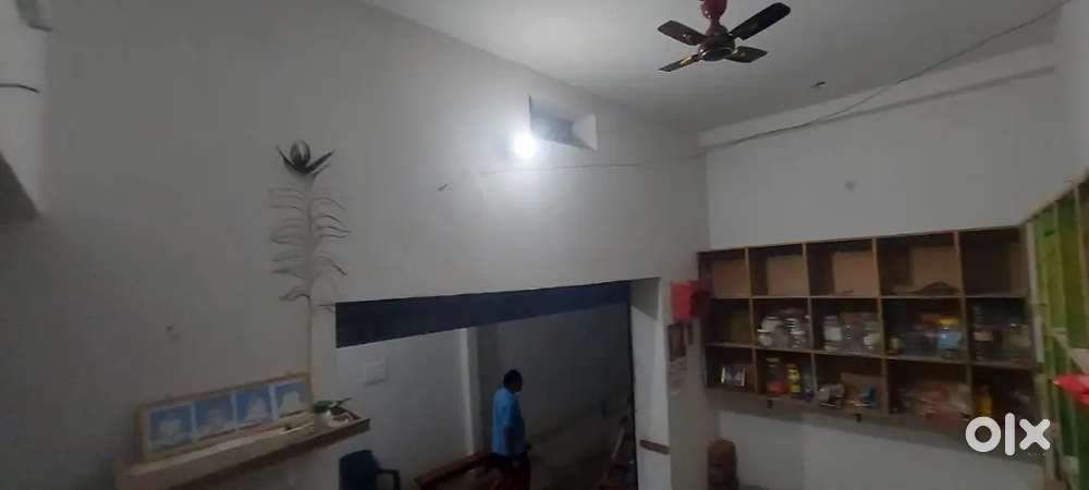 selling or renting a shop, like a milk shop or grocery shop.