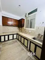 Semi furnished 3 bhk flat for rent near the metro station