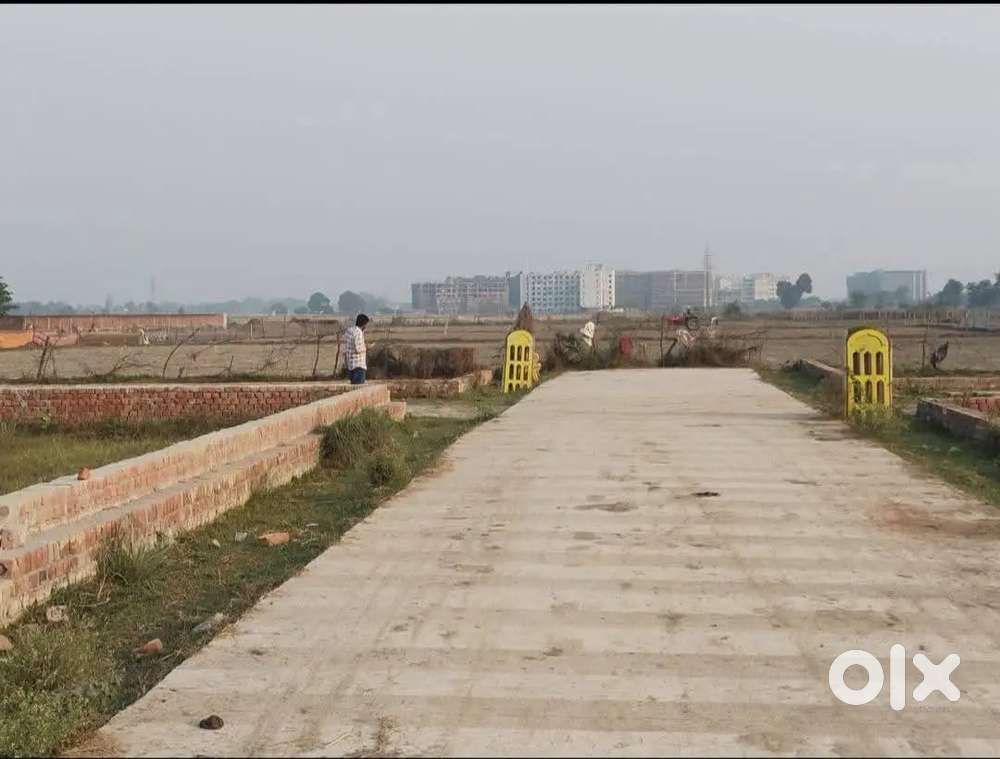 अंशल के पीछे आउटर रिंग रोड से लगी साइड मे प्लॉट ले बैंक लोन LDA से NOC