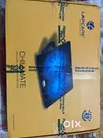 Lapcare laptop stand with power chill coolpad with light