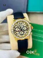 Rolex Ring Diamond- Men's luxury watch