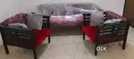Vintage look sofa 3+2