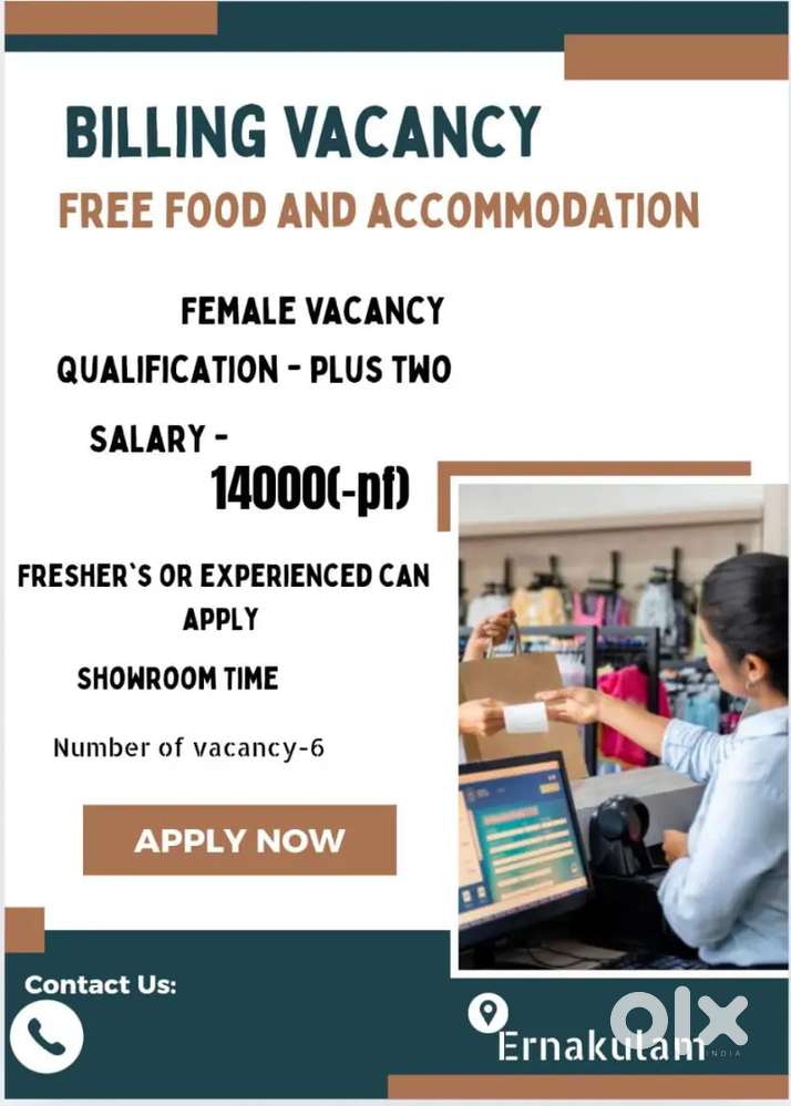 BILLING STAFF VACANCYY