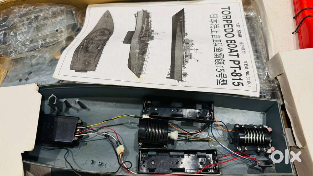 RC torpedoe boat