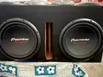 Poineer champion series system 1212D4 bass subwoof Basstube amp