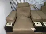 5seater sofa with computer table