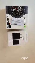 Sell Samsung 45 watts Charger & Amazfit Active Edge Watch