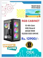 NEW RGB Cabinet CPU Best Price