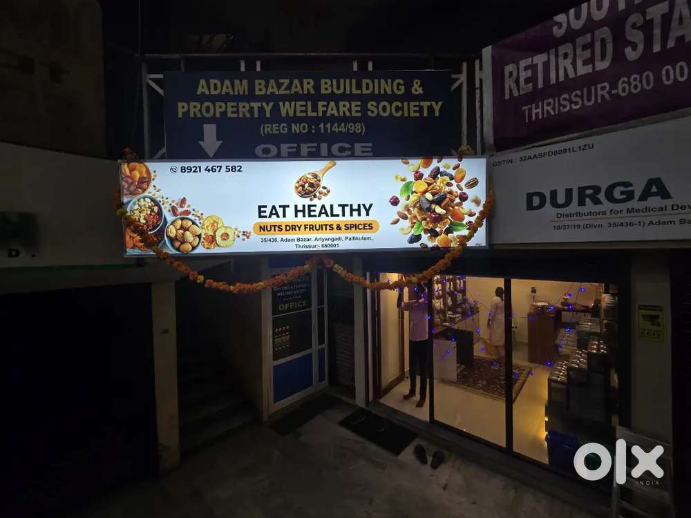 One room 165 sq. Feet at thrissur Adam bazar ariangadi