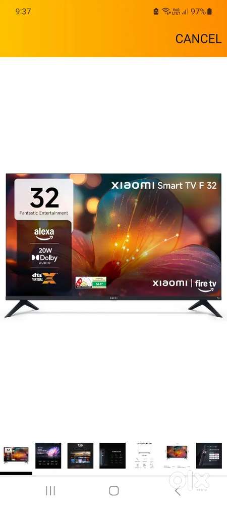 Xiomi 32 led smart tv