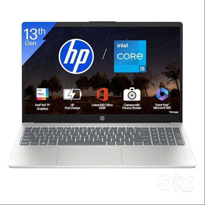 Brand New HP Laptop JHP 15, 13th Gen i5-1334U (16GB / 1 TB) Rs.55,000/