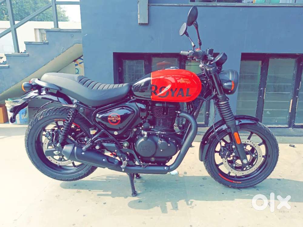 Brand new Hunter 350 rebel red