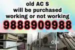 Old AC purchase పాత ఏసీలు కనబడును