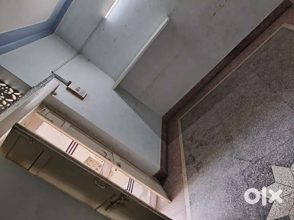 Room and kitchen open