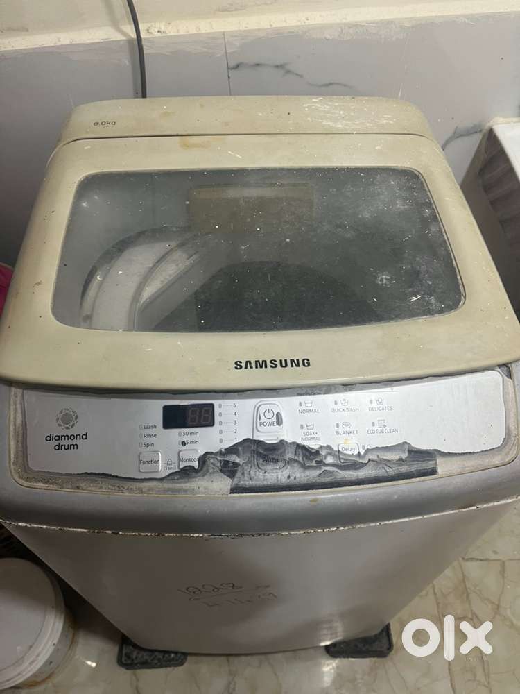Damaged samsung washing machine 6.0 kg for sale