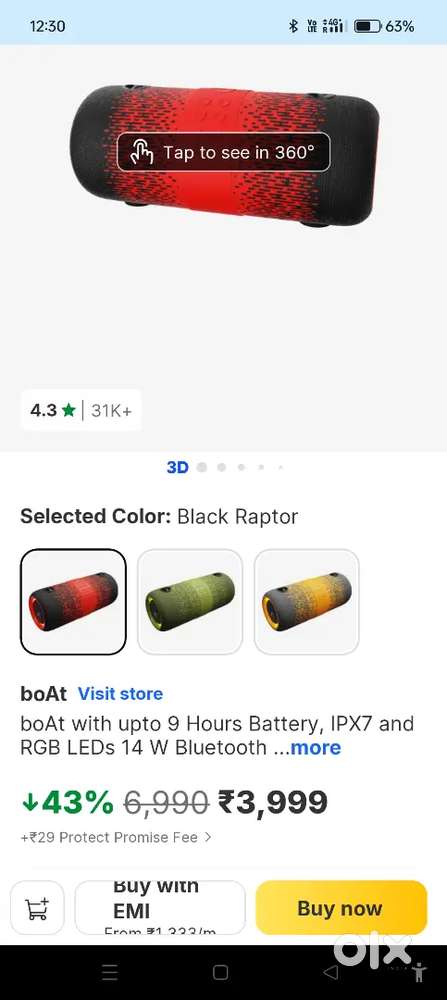 Boat speaker 6 month use