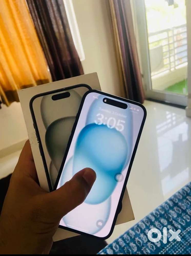 iPhone 15 light blue 128 ram