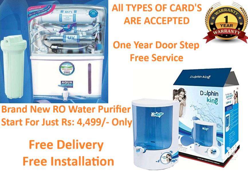 Brand New RO Water Filter/ Purifier Start For Just Rs 4,499 Only