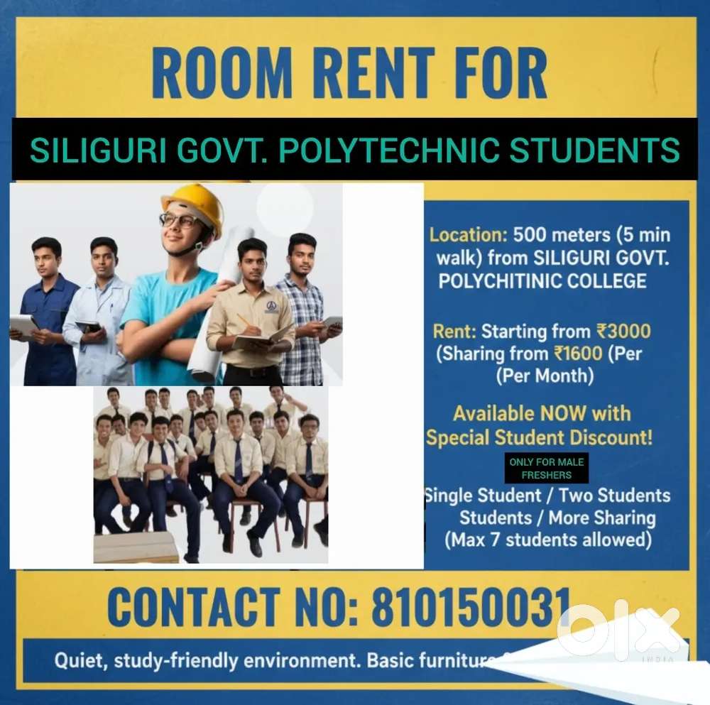 Room Rent For clg Student