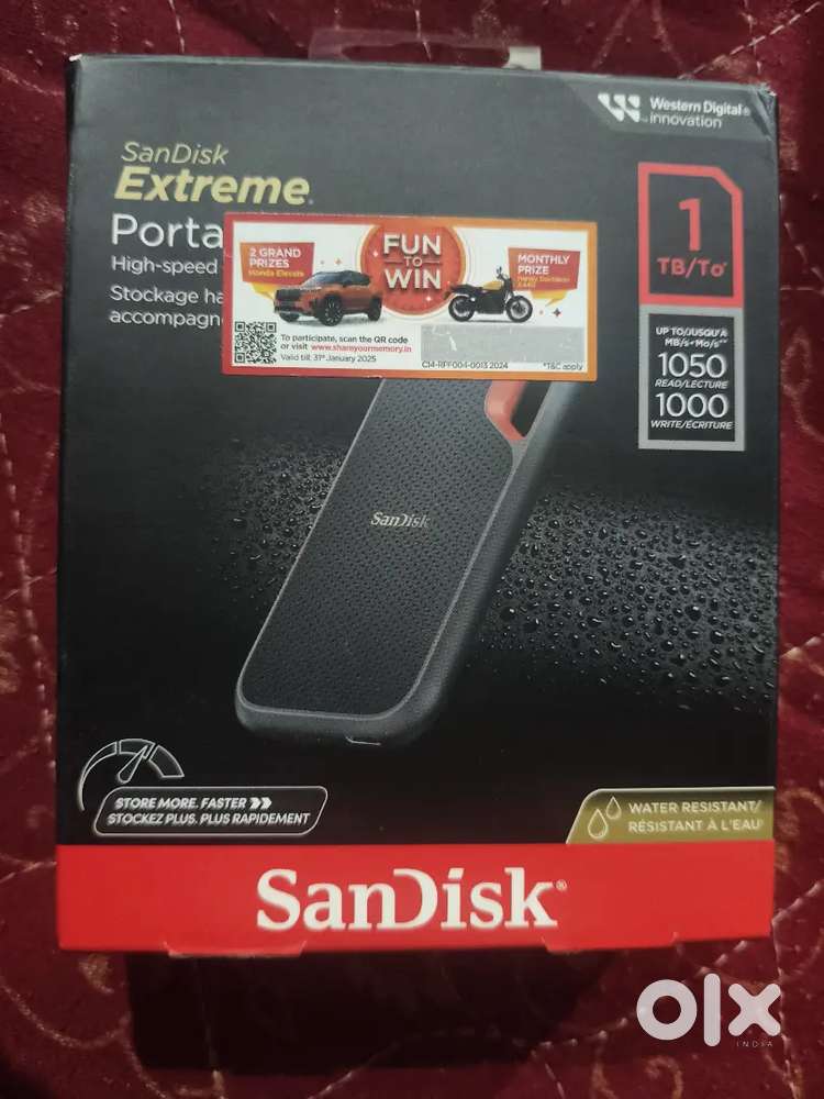SanDisk extreme portable