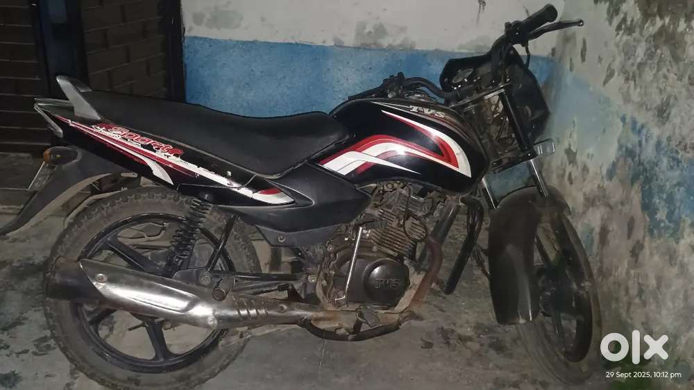 Best mileage  TVS sports bike,
